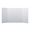 1 Ply Project Board, White, 28" x 40", Bulk Pack of 18