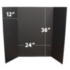 ERSFLP3050824_3.jpg Foam Project Board, 36" x 48", Total Black, Bulk Pack of 24