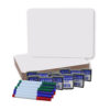 ERSFLP31003.jpg Dry Erase Boards (9" x 12") with Colored Pens & Erasers, Set of 12