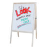 ERSFLP31200_1.jpg Natural White Dry-Erase-Black Chalkboard Marquee Easel, 42" x 24"