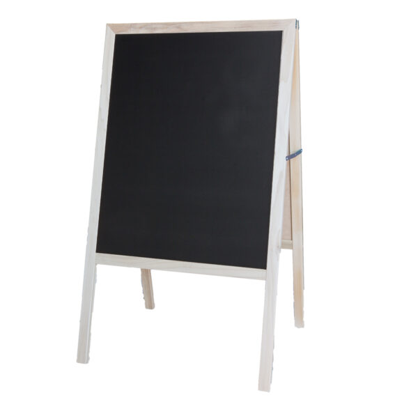 ERSFLP31200_3.jpg Natural White Dry-Erase-Black Chalkboard Marquee Easel, 42" x 24"