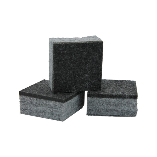 Felt Student Dry Erase-Chalkboard Erasers, Pack of 24