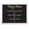 Wood Framed Chalk Board, 18" x 24"