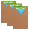 Cork Panel, 12.5" x 26", Pack of 3