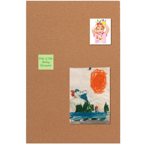 Cork Panel, 12.5" x 26", Pack of 3