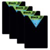 ERSFLP40065-4.jpg Black Dry Erase Boards, 9" x 12", Pack of 4
