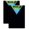 ERSFLP40085-2.jpg Black Dry Erase Board, 18" x 24", Pack of 2