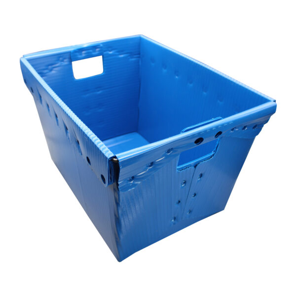 ERSFLP40192_3.jpg Primary Assorted Plastic Storage Postal Tote - 4 Pack