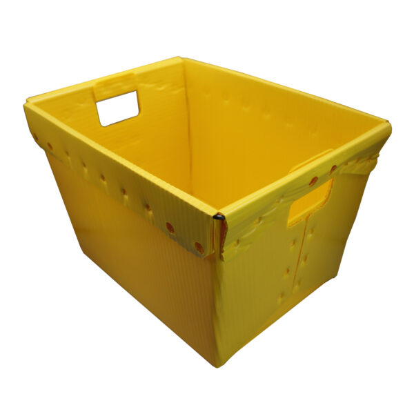 ERSFLP40192_4.jpg Primary Assorted Plastic Storage Postal Tote - 4 Pack