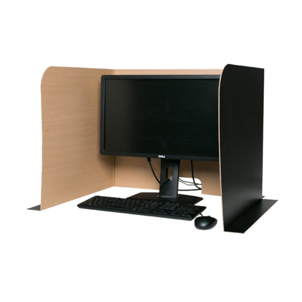 ERSFLP61859_2.jpg Computer Lab Privacy Screen, Large, 70"W x 23"H Unfolded, Pack of 3