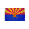 ERSFZ-2022051.jpg Durawavez Nylon Outdoor Flag with Heading & Grommets, Arizona, 3ft x 5ft