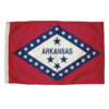 ERSFZ-2032051_1.jpg Durawavez Nylon Outdoor Flag with Heading & Grommets, Arkansas, 3ft x 5ft