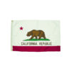 Durawavez Nylon Outdoor Flag with Heading & Grommets, California, 3ft x 5ft