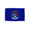 ERSFZ-2212051.jpg Durawavez Nylon Outdoor Flag with Heading & Grommets, Michigan, 3ft x 5ft