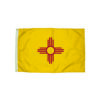 Durawavez Nylon Outdoor Flag with Heading & Grommets, New Mexico, 3ft x 5ft