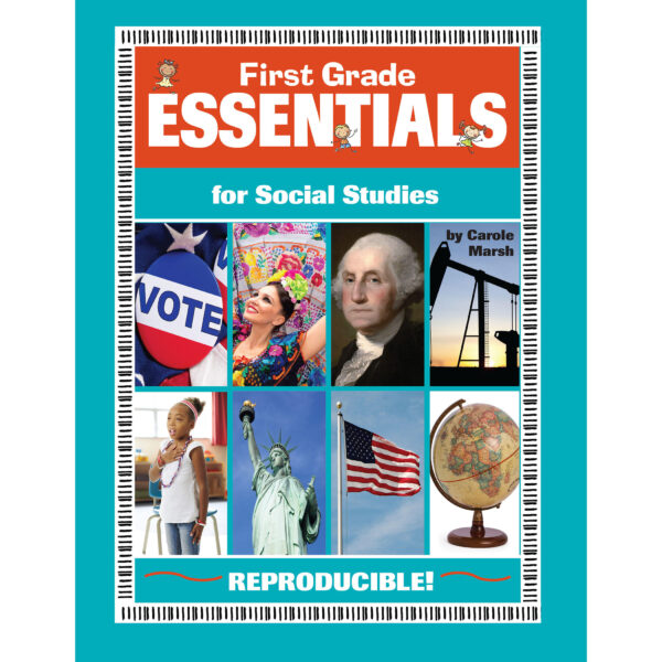 ERSGAL9780635126368.jpg First Grade Essentials for Social Studies Reproducible Book