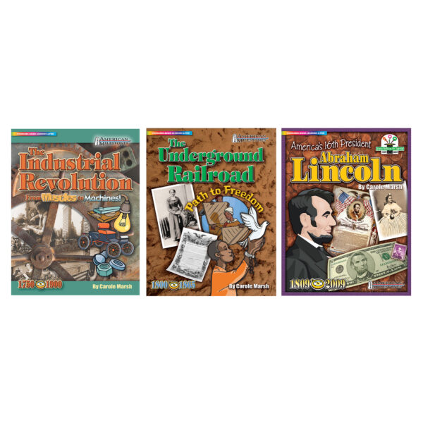 19th Century US History 9 Book Series