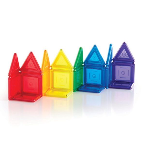 PowerClix Solids, Magnetic Building Set, 24 Pieces