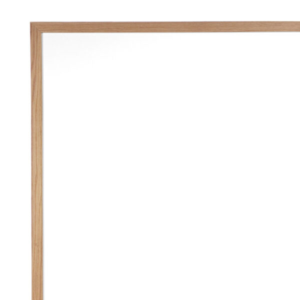 Non-Magnetic Whiteboard with Wood Frame, 18"H x 24"W