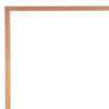 Non-Magnetic Whiteboard with Wood Frame, 2'H x 3'W