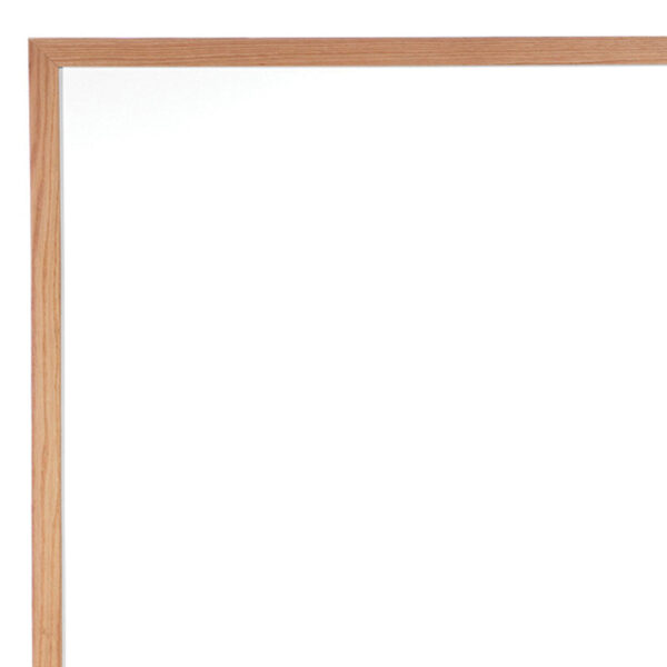 Non-Magnetic Whiteboard with Wood Frame, 2'H x 3'W