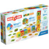 Magicube Math Building Set, Recycled, 55 Pieces