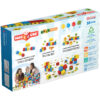 Magicube Math Building Set, Recycled, 55 Pieces