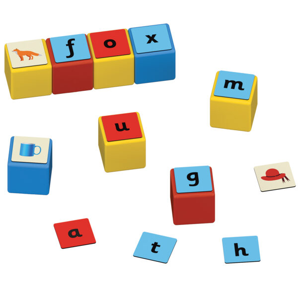 Magicube Word Building Set, Recycled, 55 Pieces