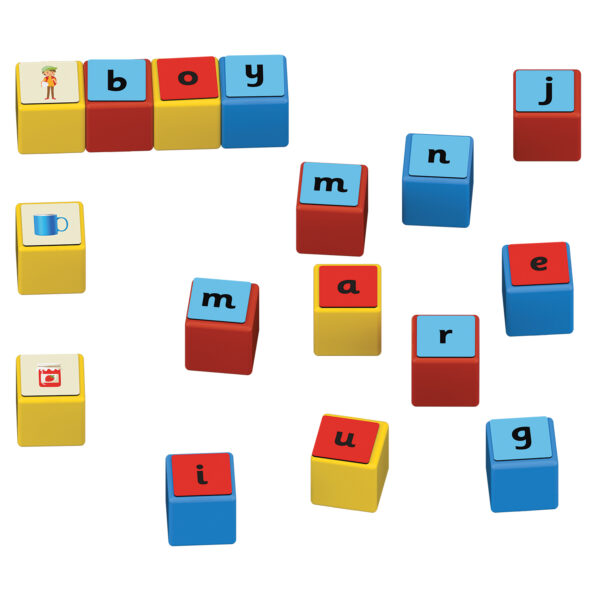Magicube Word Building Set, Recycled, 79 Pieces