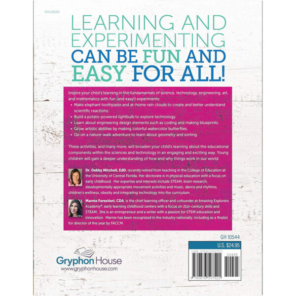 Simple STEAM: 50+ Science Technology Engineering Art Math Activities for Ages 3 to 6