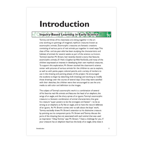 Creative Investigations in Early Science