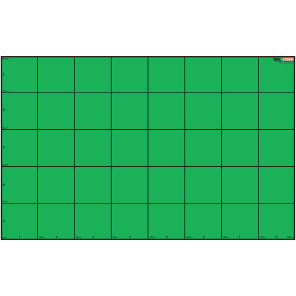 Wonder League Robotics Competition Green Screen Mat, 150cm x 240cm with 30cm Grid