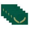 ERSH-VA341_1.jpg Gold Foil Stamped Green Certificate Folders, 10" x 13", Pack of 30