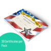 ERSH-VA525-3_3.jpg Citizenship Certificate, 30 Per Pack, 3 Packs