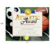 Athletic Award Certificates, 30 Per Pack, 3 Packs