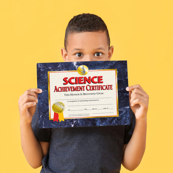 ERSH-VA571-3_1.jpg Science Achievement Certificate, 30 Per Pack, 3 Packs