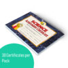 ERSH-VA571-3_2.jpg Science Achievement Certificate, 30 Per Pack, 3 Packs