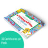 Kindergarten Certificate, 8.5" x 11", 30 Per Pack, 3 Packs