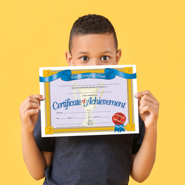 ERSH-VA608-3_1-2.jpg Certificate of Achievement, 30 Per Pack, 3 Packs