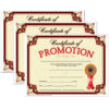 Certificate of Promotion, 8.5" x 11", 30 Per Pack, 3 Packs