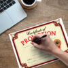 Certificate of Promotion, 8.5" x 11", 30 Per Pack, 3 Packs