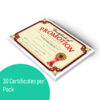 Certificate of Promotion, 8.5" x 11", 30 Per Pack, 3 Packs