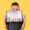 Certificate of Perfect Attendance, 30 Per Pack, 3 Packs
