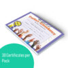 Certificate of Perfect Attendance, 30 Per Pack, 3 Packs