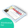 ERSH-VA641-3_2.jpg Very Important Parent Award, 8.5" x 11", 30 Per Pack, 3 Packs