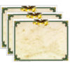 Eagle Border Certificate, 8.5" x 11", 50 Per Pack, 3 Packs