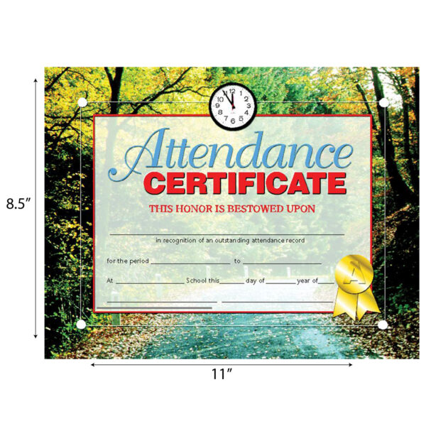 ERSH-VA680-3_1-1.jpg Attendance Certificate, 30 Per Pack, 3 Packs