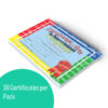 Language Arts Achievement Certificate, 30 Per Pack, 3 Packs