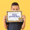 High Honor Roll Certificate, 8.5" x 11", 30 Per Pack, 3 Packs