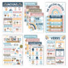 Boho Parts of Speech Language Arts and Grammar Laminated Posters, Set of 12
